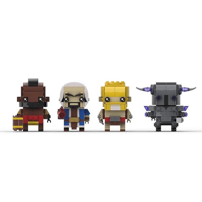 Arena Clash BrickHeadz Hero Building Kit | LEGO-Compatible MOC - 5