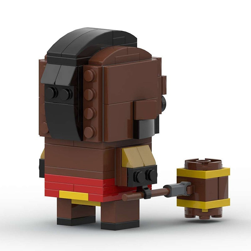 Arena Clash BrickHeadz Hero Building Kit | LEGO-Compatible MOC - 8