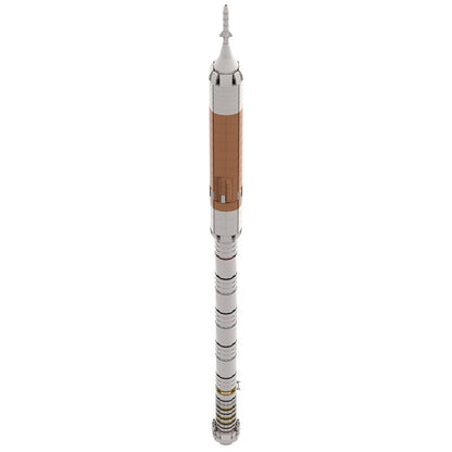 Ares I Crew Launch Vehicle MOC Rocket Building Kit | 1:110 Scale - 3
