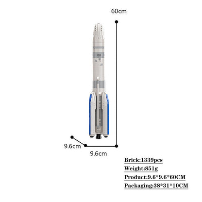 Ariane 6 Rocket MOC Building Kit | 1:110 Space Launch Model - 4