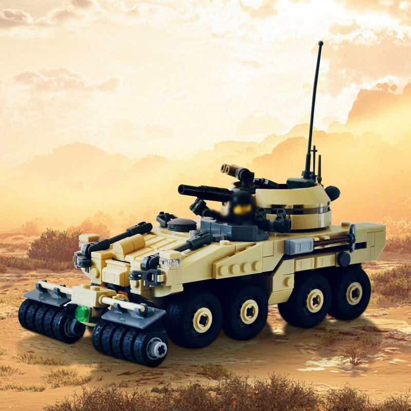 Armadillo APC MOC Building Kit | Futuristic Armored Vehicle Model - 2