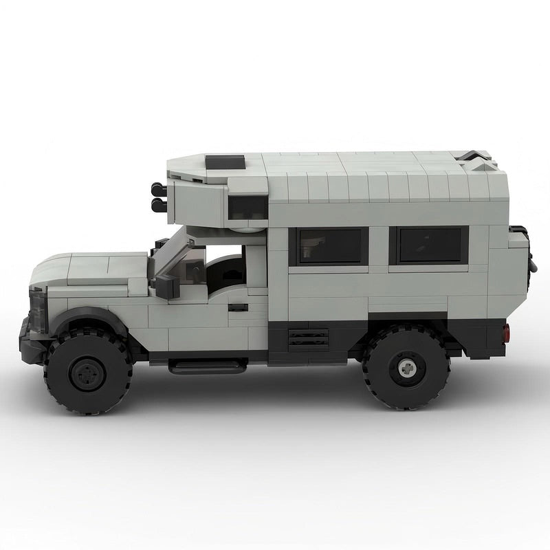 Armadillo Heavy Utility Truck Building Kit | LEGO-Compatible MOC - 4