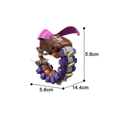 Armored Alien Insectoid MOC Building Kit | Creature Model - 4