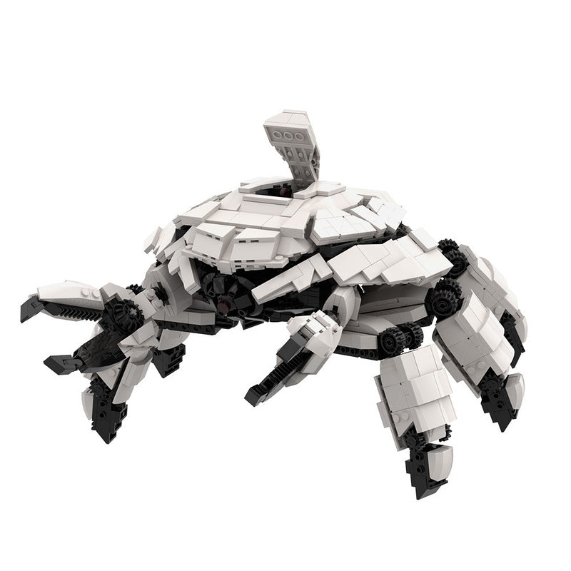 Armored Crab Robot MOC Mechanical Creature Building Kit - 4