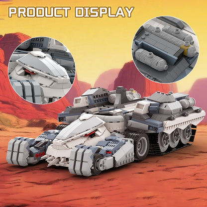 Armored Feline Tracked Assault Vehicle MOC Building Kit - 2