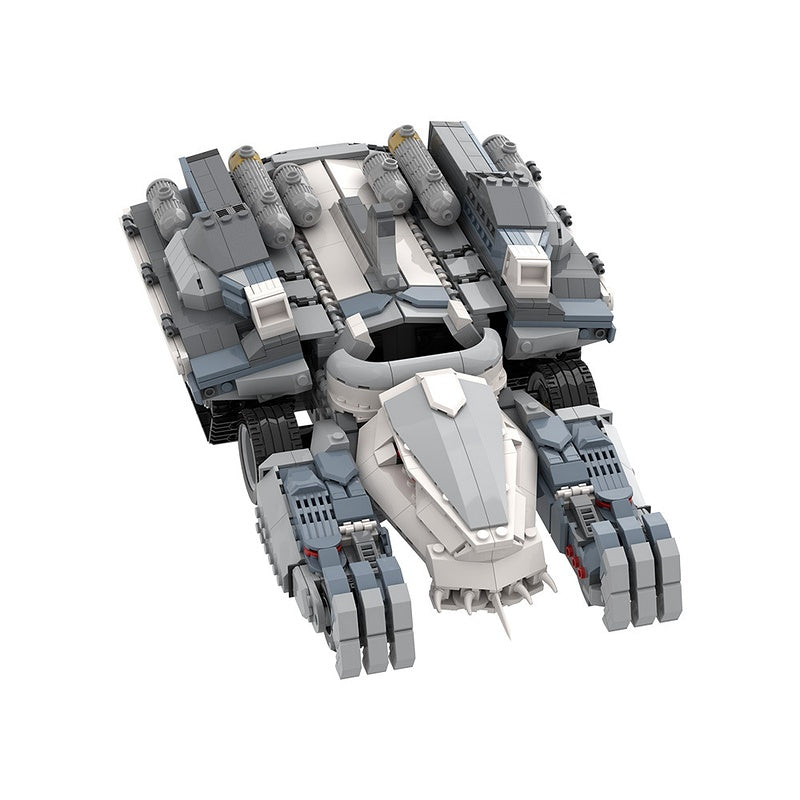 Armored Feline Tracked Assault Vehicle MOC Building Kit - 4