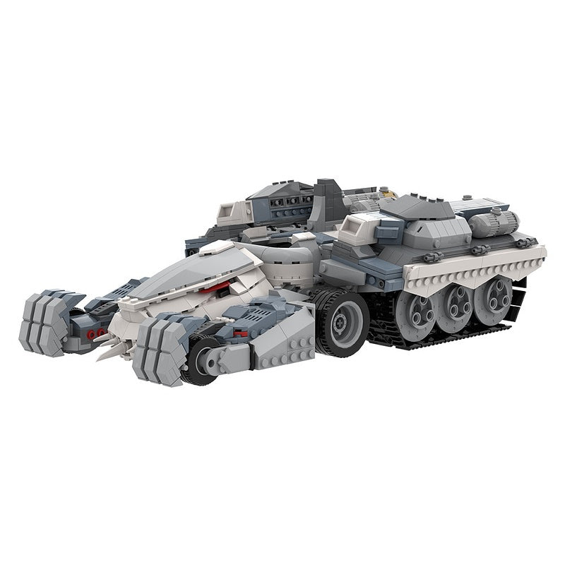 Armored Feline Tracked Assault Vehicle MOC Building Kit - 5