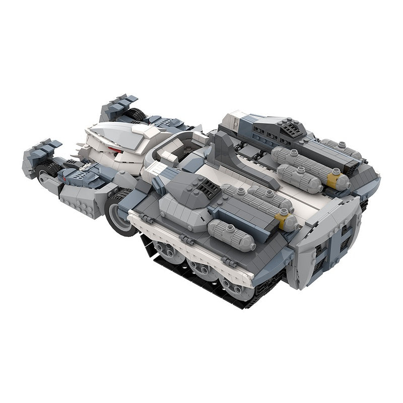 Armored Feline Tracked Assault Vehicle MOC Building Kit - 6