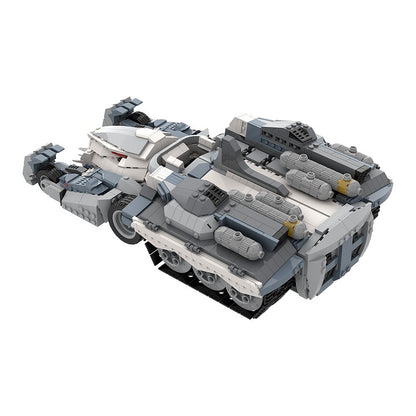 Armored Feline Tracked Assault Vehicle MOC Building Kit - 6