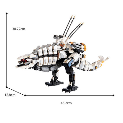 Armored Mechanical T-Rex MOC Building Kit - 3