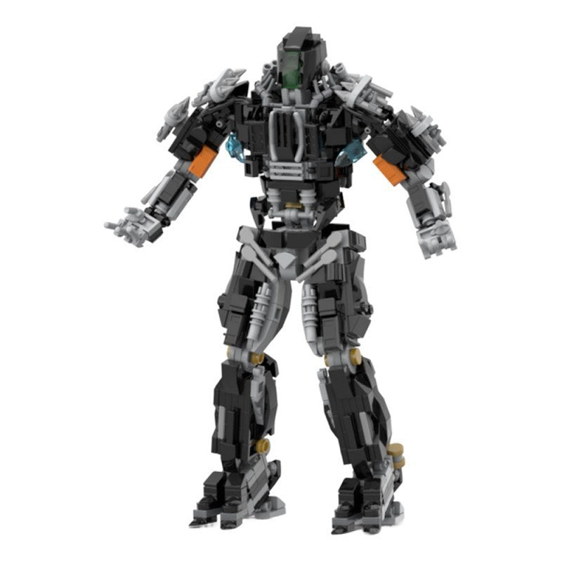 Armored Sci-Fi Mecha MOC Robot Figure Building Kit | Display Model - 2
