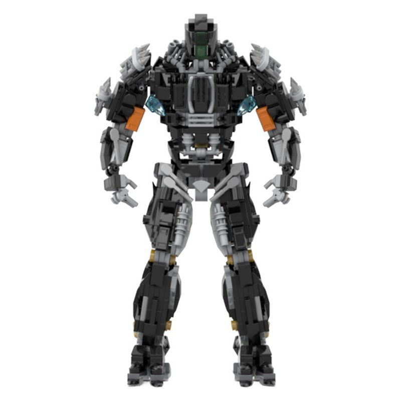 Armored Sci-Fi Mecha MOC Robot Figure Building Kit | Display Model - 4