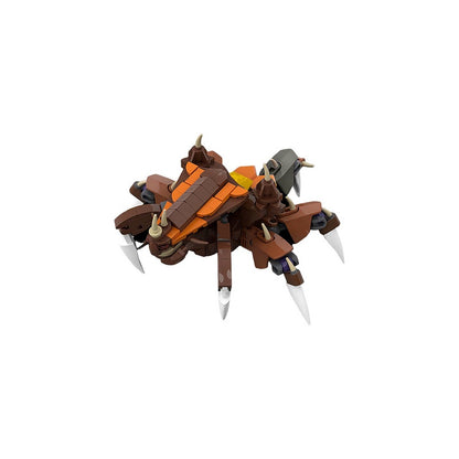 Armored Spined Burrower MOC Building Kit | Alien Creature - 5