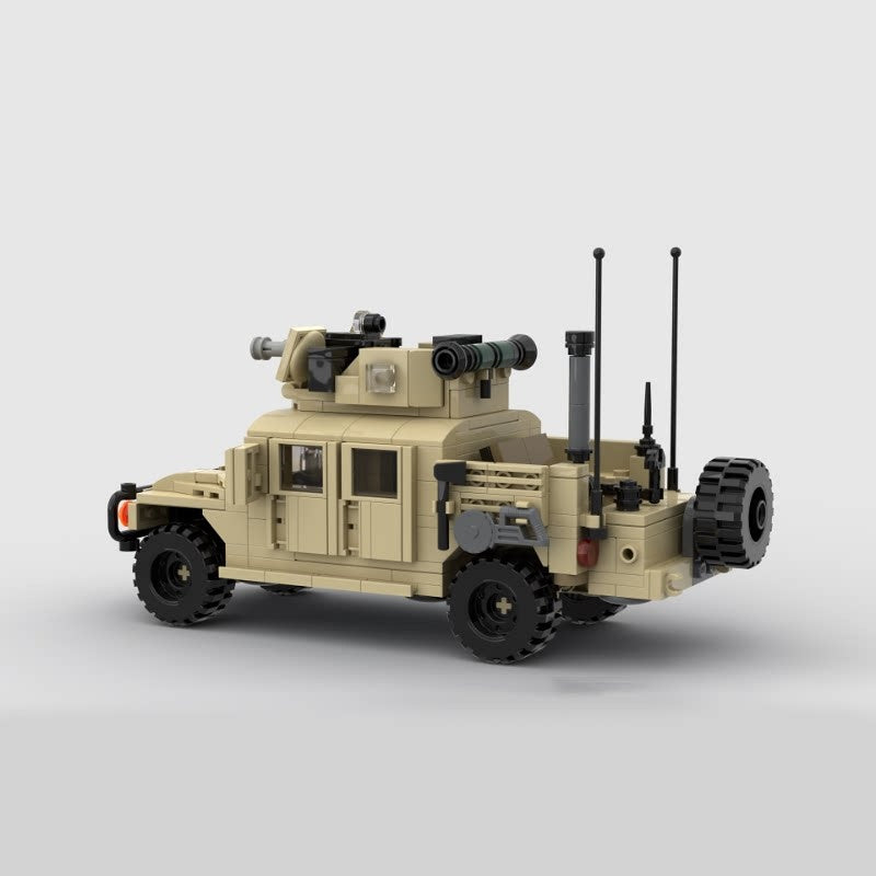 Armored Tactical Utility Vehicle MOC Building Kit - 2