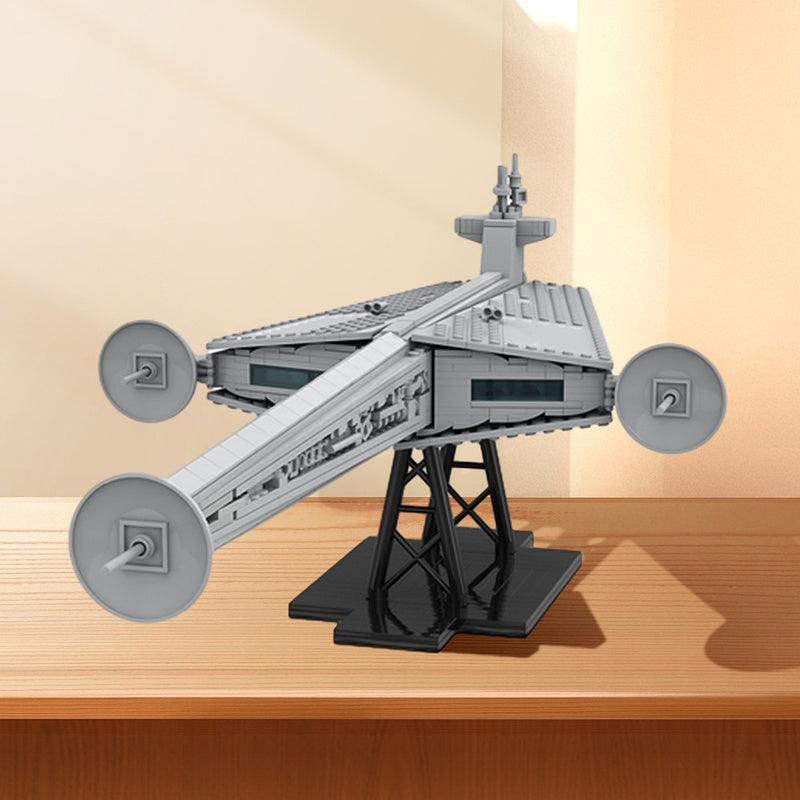 Arrestor-Class Tractor Beam Cruiser Building Kit | LEGO-Compatible MOC - 2