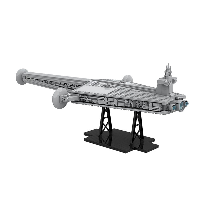 Arrestor-Class Tractor Beam Cruiser Building Kit | LEGO-Compatible MOC - 3