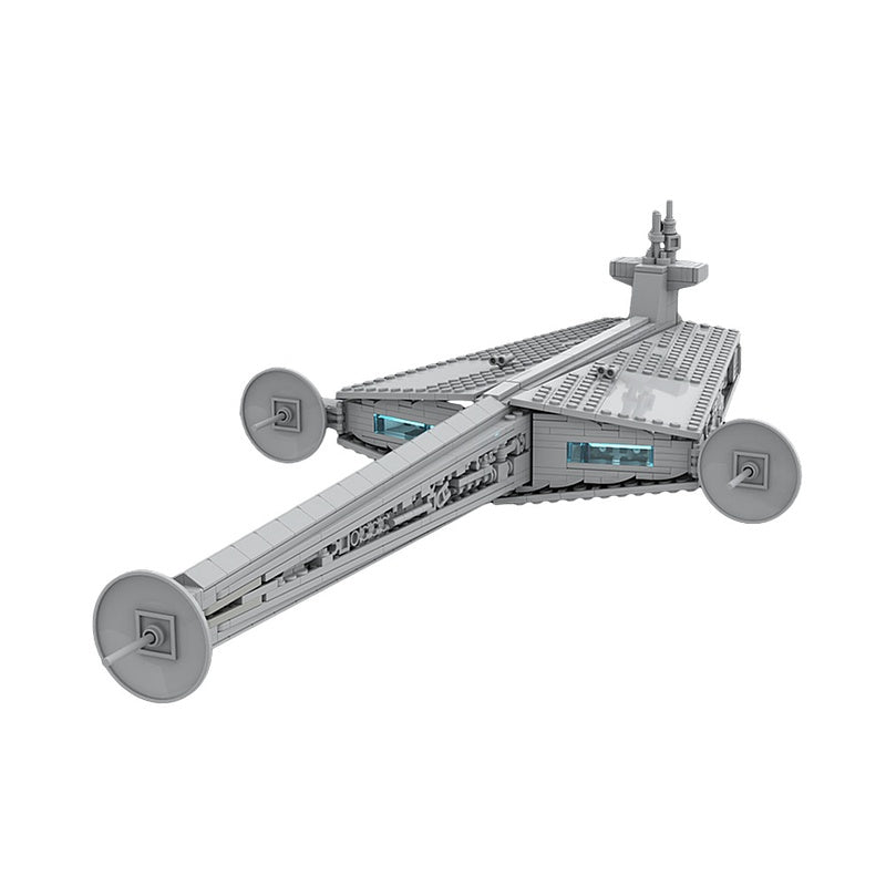 Arrestor-Class Tractor Beam Cruiser Building Kit | LEGO-Compatible MOC - 6