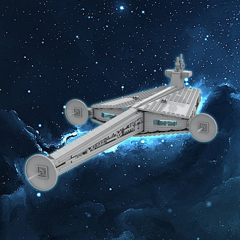 Arrestor-Class Tractor Beam Cruiser MOC Spaceship Building Kit - 2