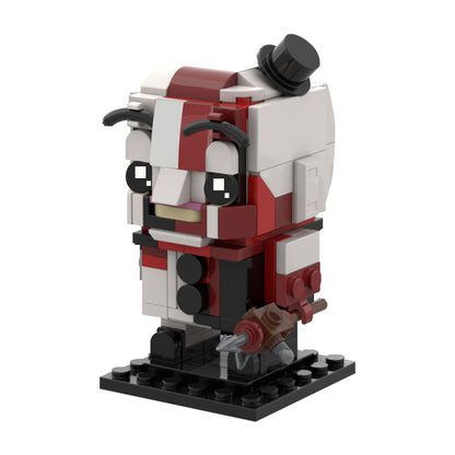 Art Clown Strawberry Jam Edition Brickheadz Building Kit | LEGO-Compatible MOC - 1