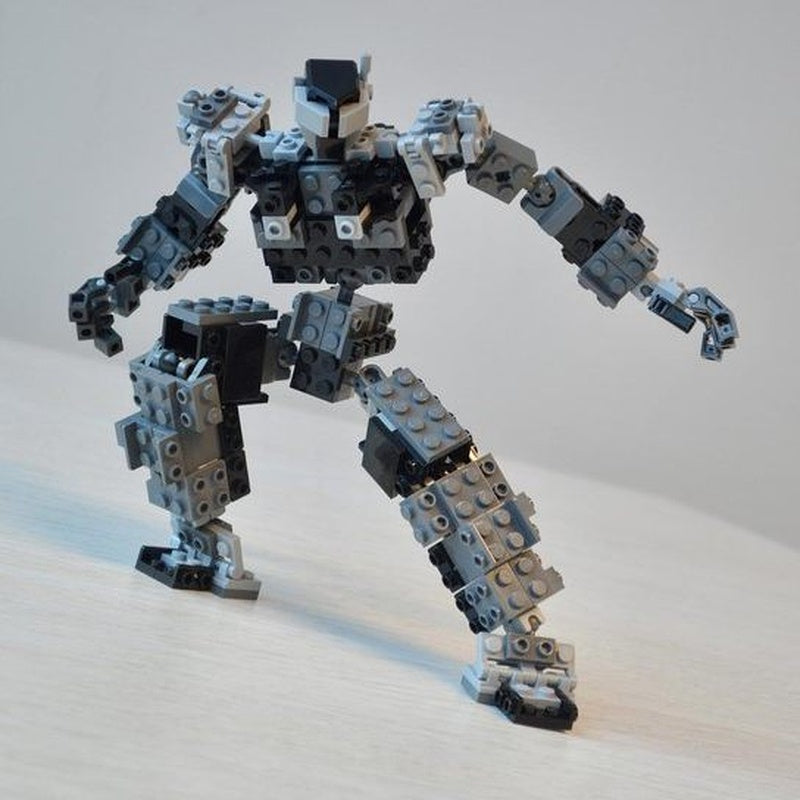 Articulated Exposed-Frame Mech MOC Building Kit - 2
