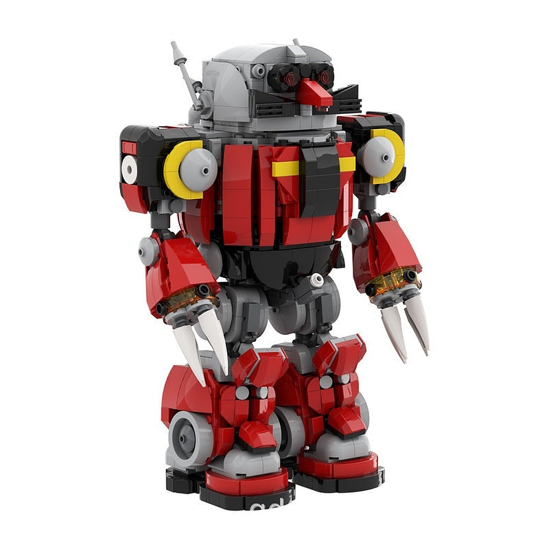 Articulated Giant Egg Battle Mecha MOC Robot Building Kit - 1