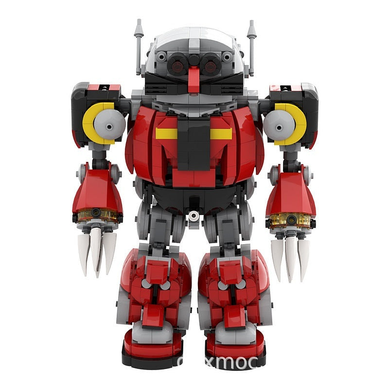 Articulated Giant Egg Battle Mecha MOC Robot Building Kit - 2