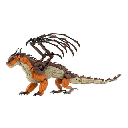 Articulated Mud Dragon MOC Building Kit | Compatible MOC - 1