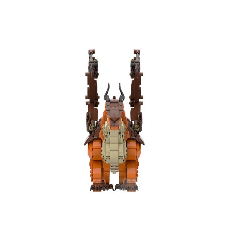 Articulated Mud Dragon MOC Building Kit | Compatible MOC - 3