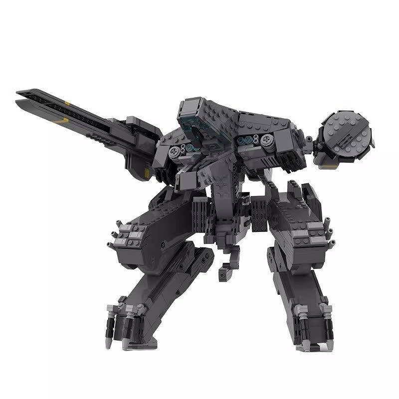 Articulated Tactical Bipedal Combat Mech MOC Building Kit - 3