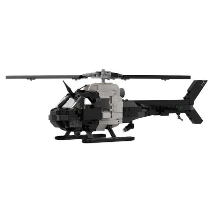 AS350 Urban Police Helicopter MOC Building Kit - 1