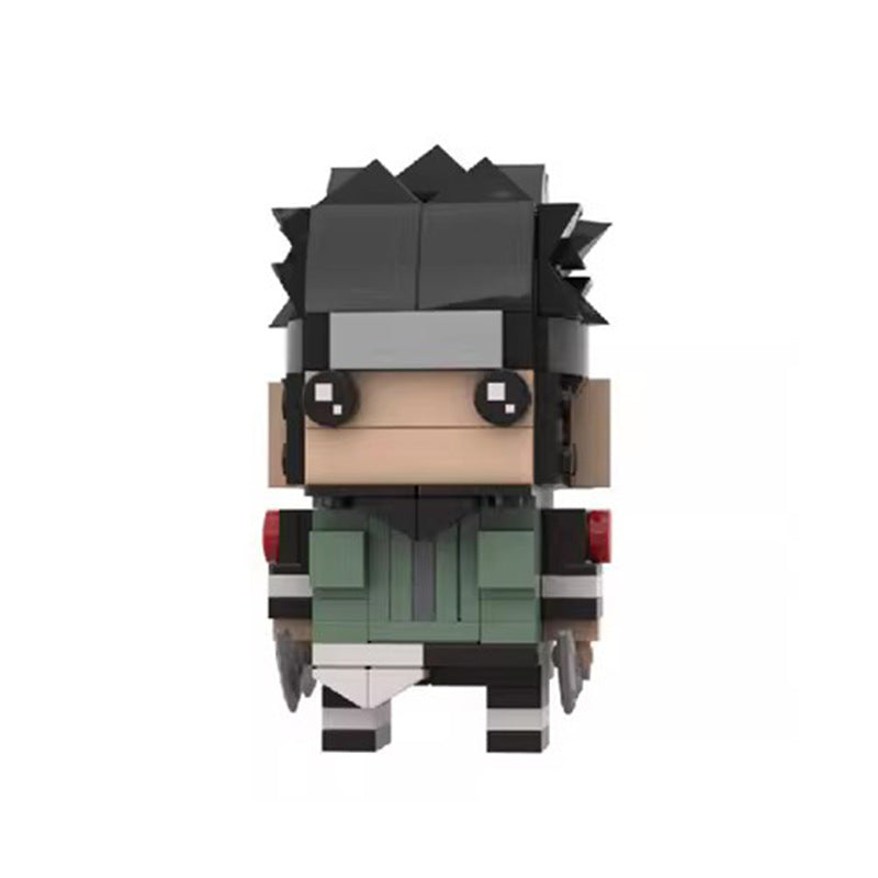 asuma sarutobi brickheadz moc | compatible with lego - 2
