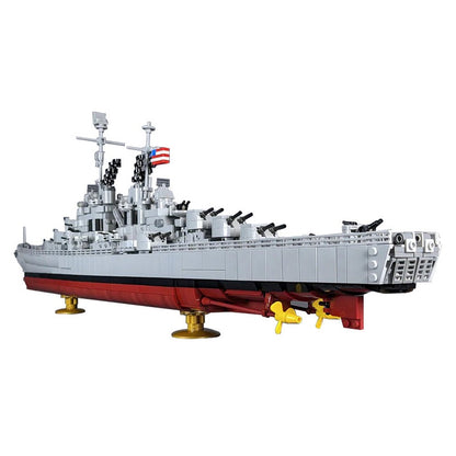 Atlanta Class Cruiser MOC Building Kit | WWII Naval Warship Model - 2