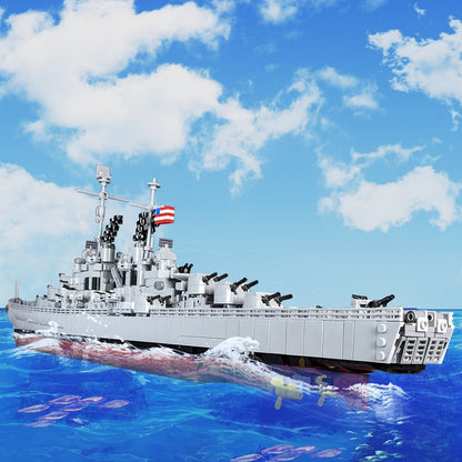 Atlanta Class Cruiser MOC Building Kit | WWII Naval Warship Model - 7