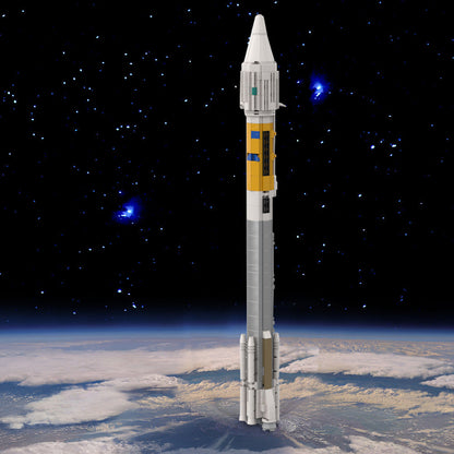 Atlas IIAS Launch Vehicles Building Kit | 1:110 | Compatible MOC - 2