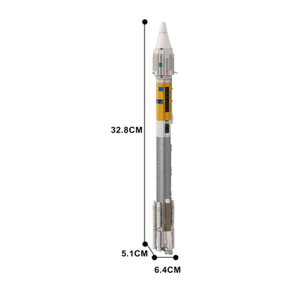 Atlas IIAS Launch Vehicles Building Kit | 1:110 | Compatible MOC - 4