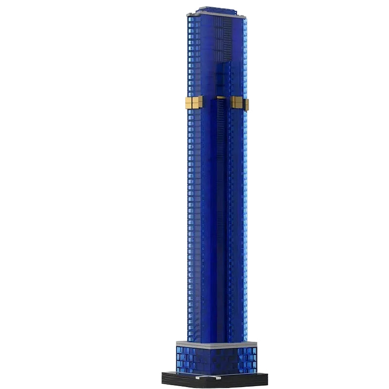 Australia 108 Melbourne Skyscraper Building Kit | LEGO-Compatible MOC - 4