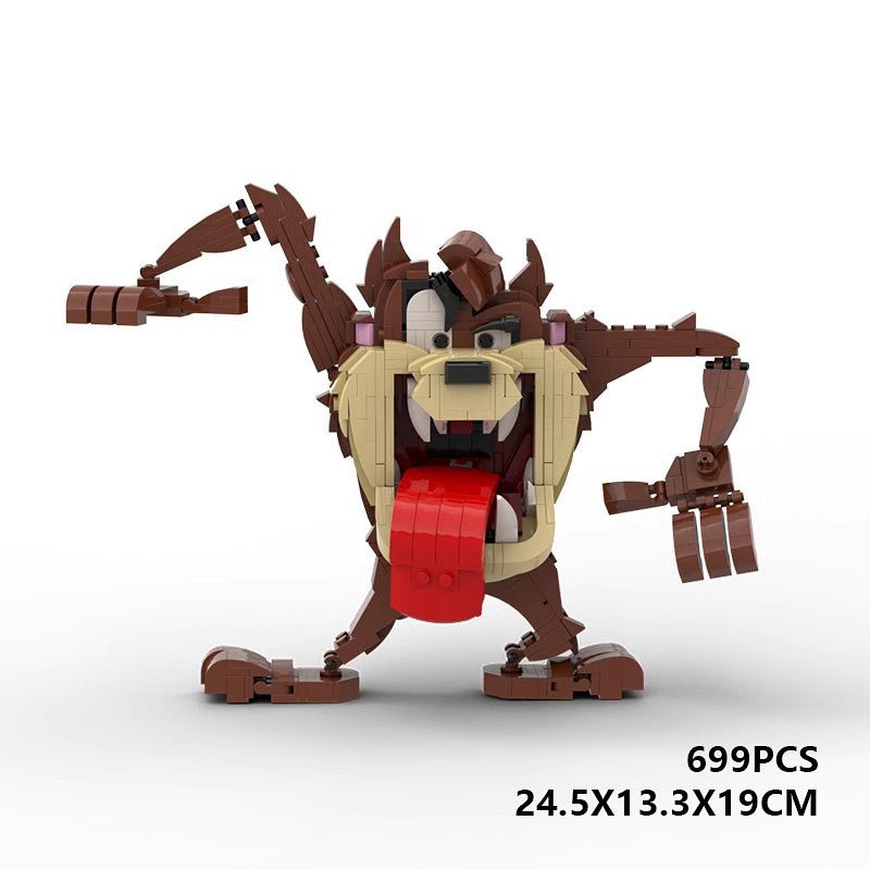 Australian Spinning Devil Wildlife Building Kit | LEGO-Compatible MOC - 4