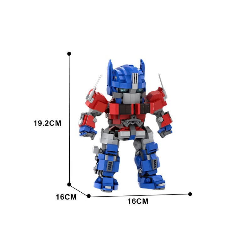 Autobot Leader Transforming Mecha Building Kit | Compatible MOC - 4