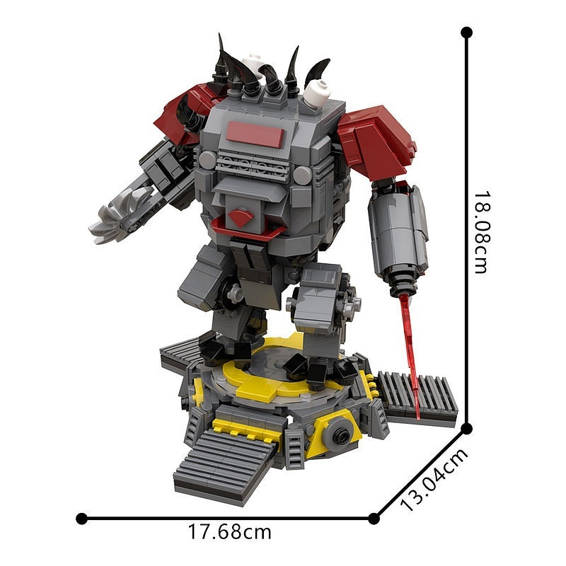Automaton Heavy Assault Mech MOC Robot Building Kit - 4