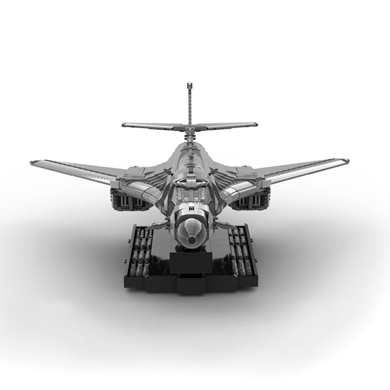 B-1 Lancer Strategic Bomber Building Kit | LEGO-Compatible MOC - 3