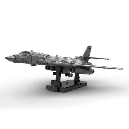 B-1 Lancer Style MOC Strategic Bomber Aircraft Building Kit - 2