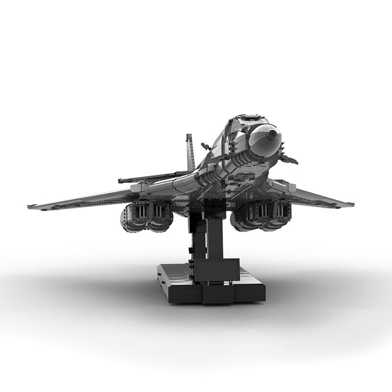 B-1 Lancer Style MOC Strategic Bomber Aircraft Building Kit - 4
