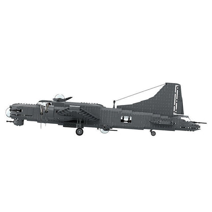 B-17 Flying Fortress MOC WWII Bomber Plane Building Kit - 2