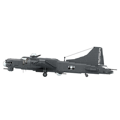 B-17 Flying Fortress WWII Bomber Plane Building Kit | LEGO-Compatible MOC - 1