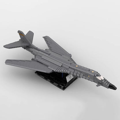 B-1B Lancer Style MOC Strategic Bomber Aircraft Building Kit 1:72 Scale - 3
