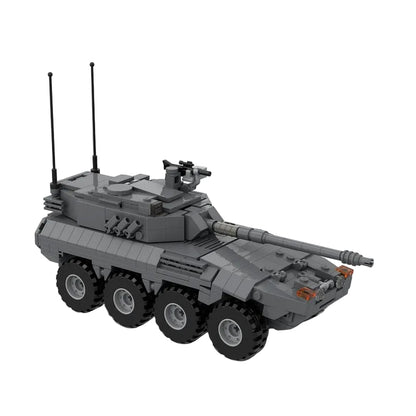 B1 Centauro 8x8 Wheeled Tank Destroyer MOC Building Kit - 3