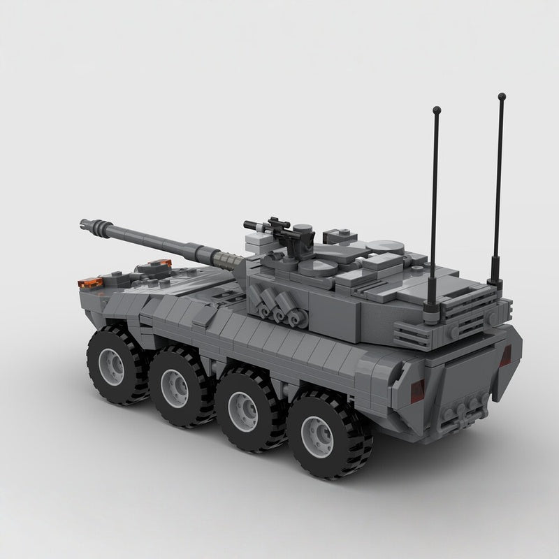 B1 Centauro 8x8 Wheeled Tank Destroyer MOC Building Kit - 5