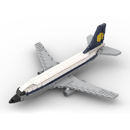B737 Twin-Jet Narrow-Body Airliner Building Kit | LEGO-Compatible MOC - 1