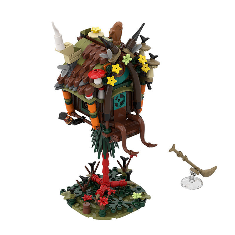 Baba Yaga Hut Building Kit | LEGO-Compatible MOC - 4