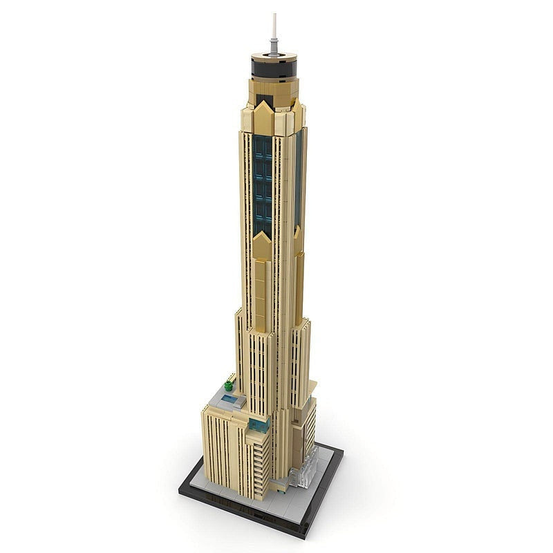 Baiyoke Tower II Bangkok MOC Skyscraper Building Kit 1:800 Scale - 2